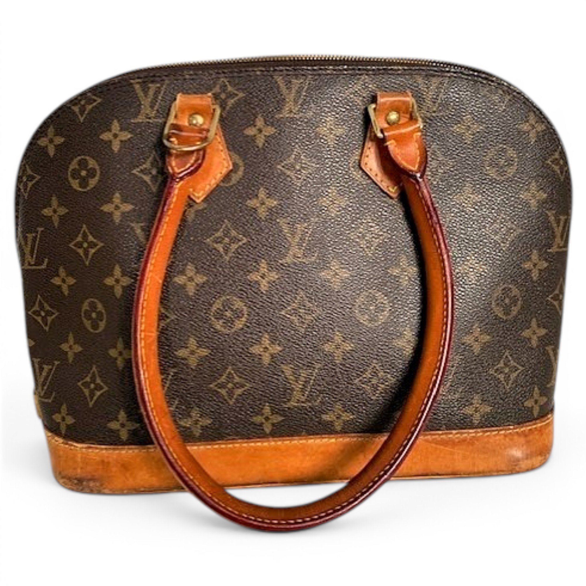 Alma leather handbag