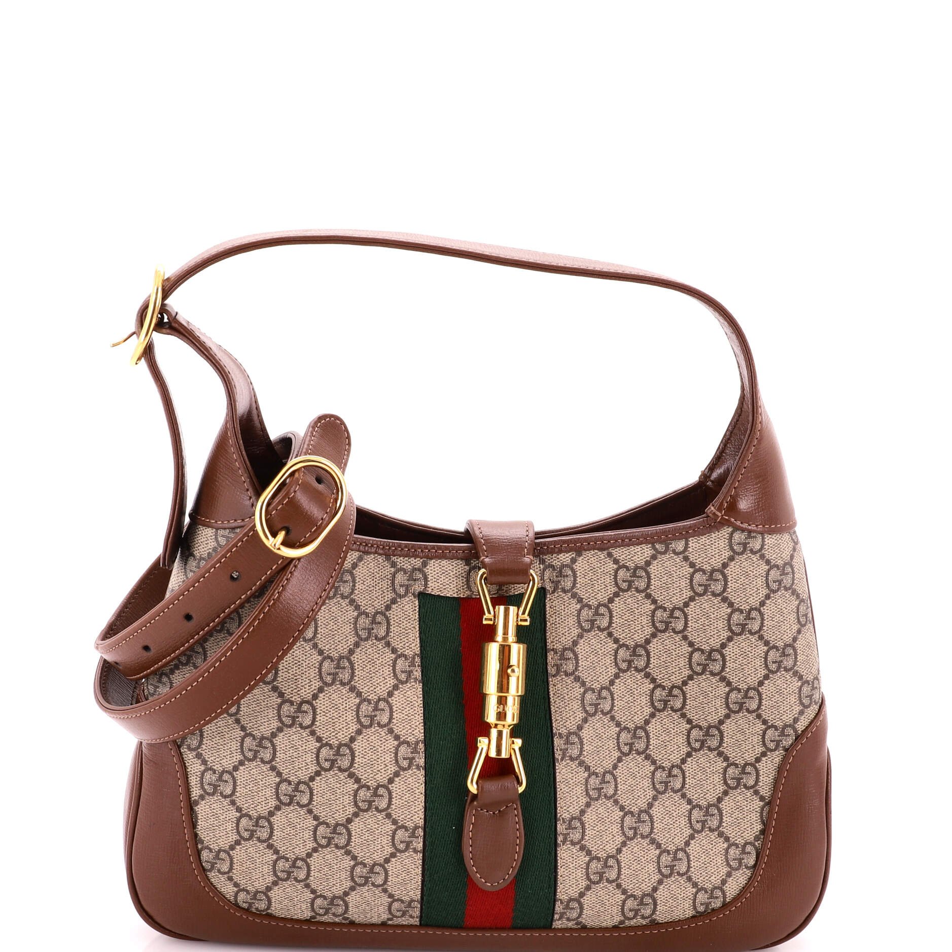 Jackie 1961 Hobo GG Coated Canvas Small