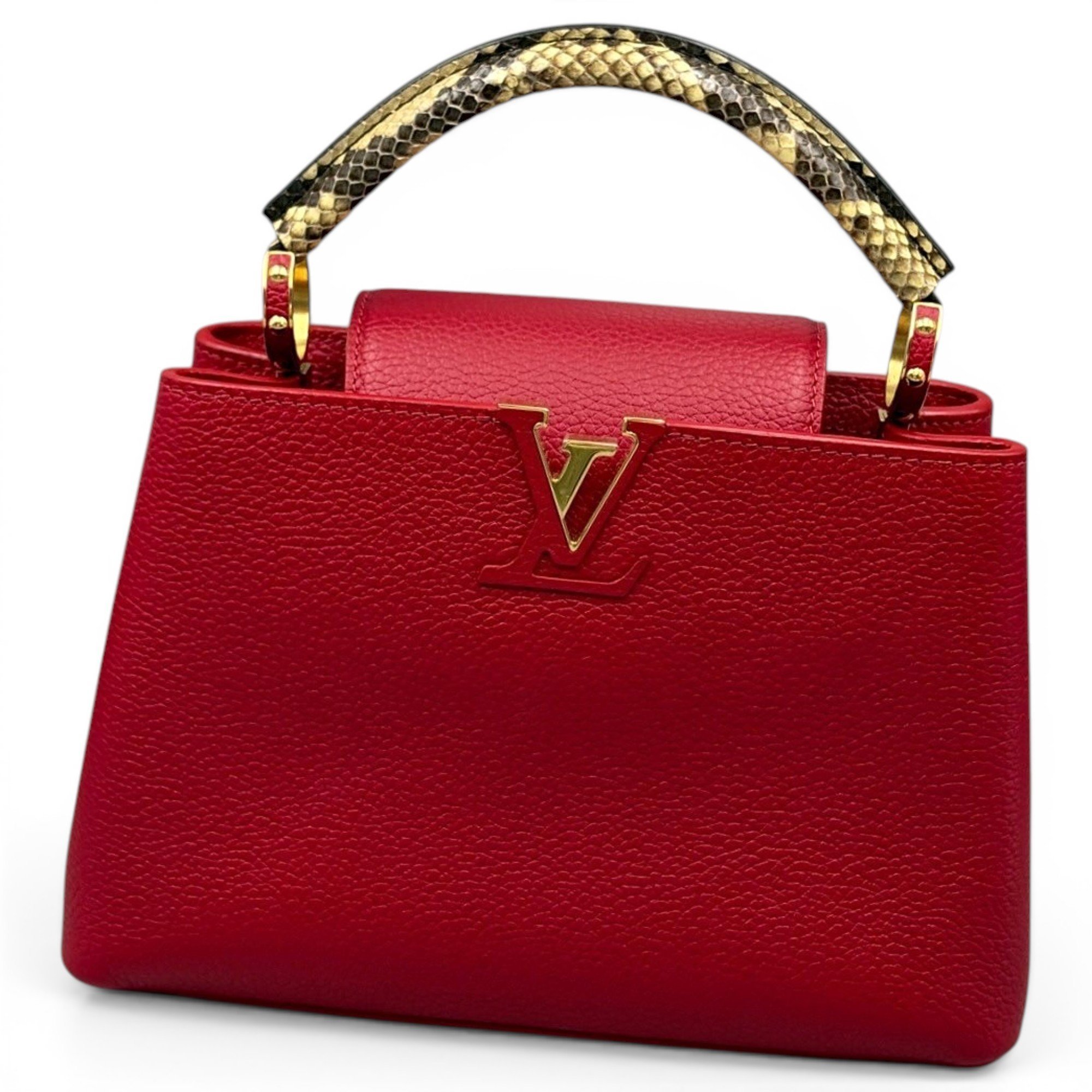 Capucines leather handbag