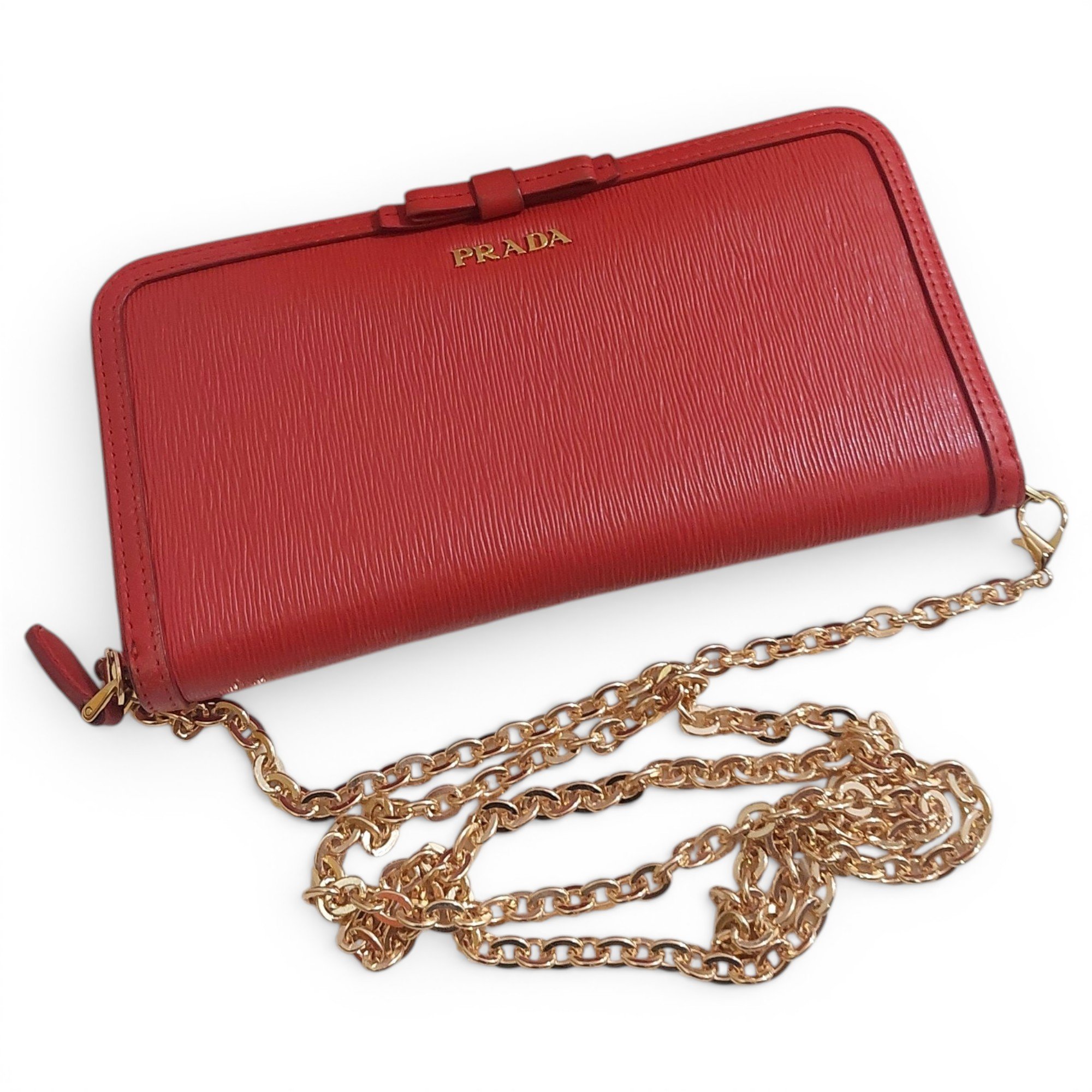 Leather crossbody bag