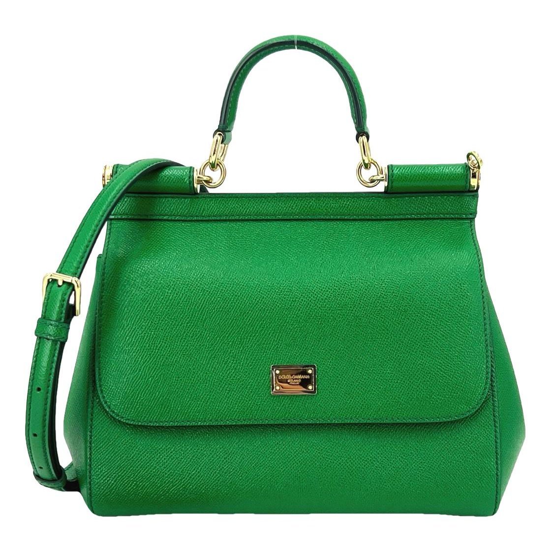 Dolce & Gabbana Sicily leather handbag