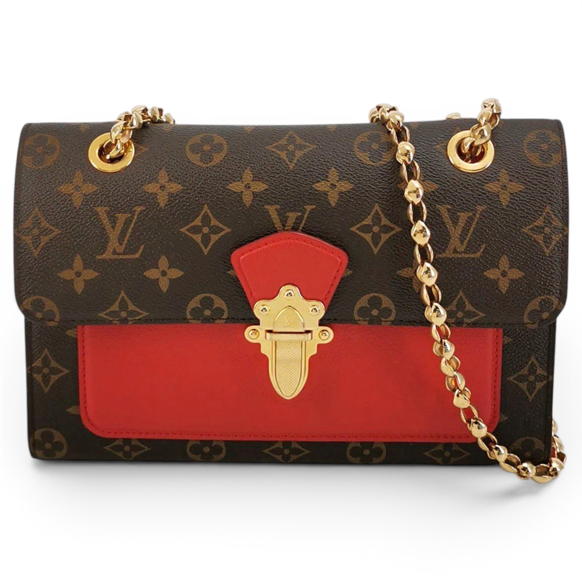 Victoire leather handbag