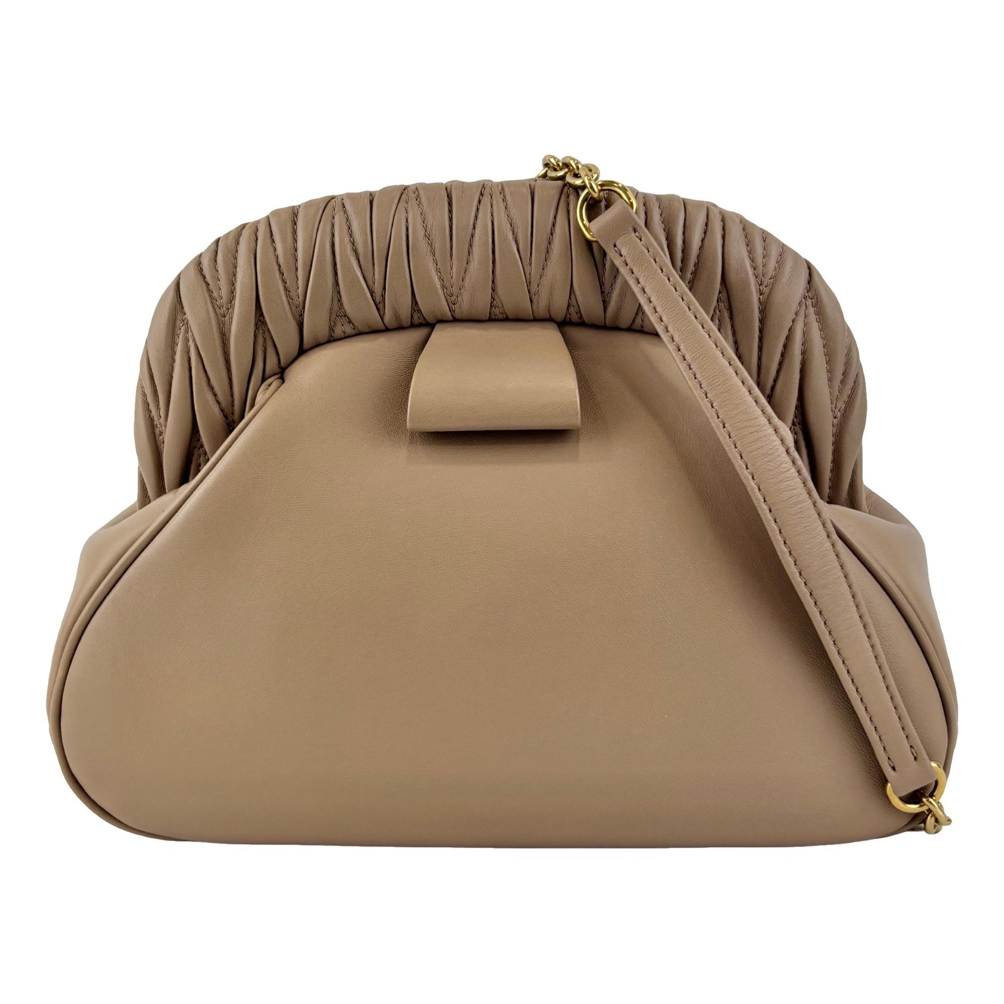 Leather crossbody bag