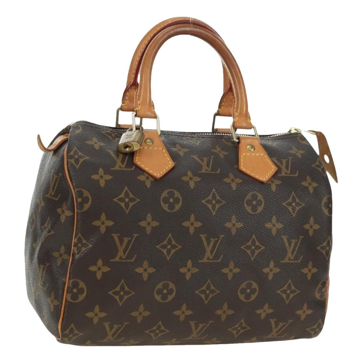 Speedy leather bowling bag