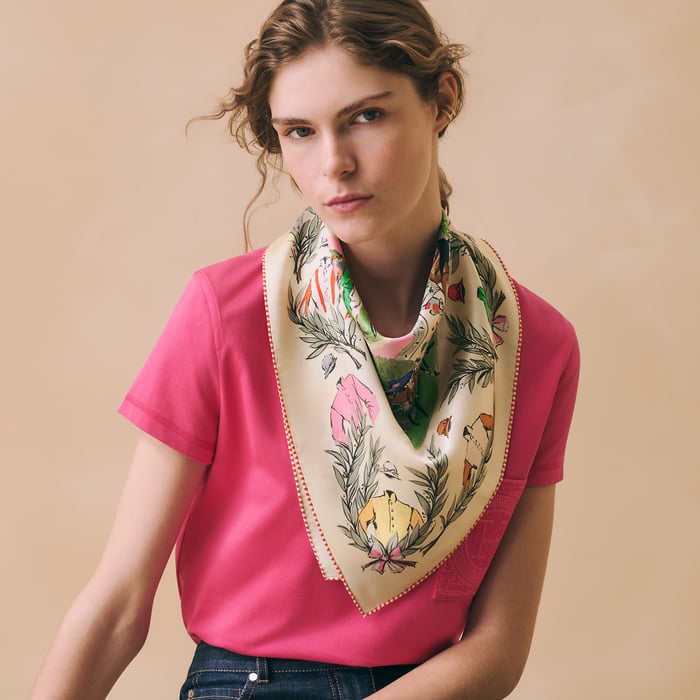 Champ De Courses a Chantilly Scarf 70