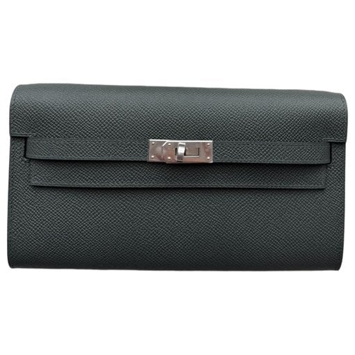 Hermes Kelly to go leather clutch bag