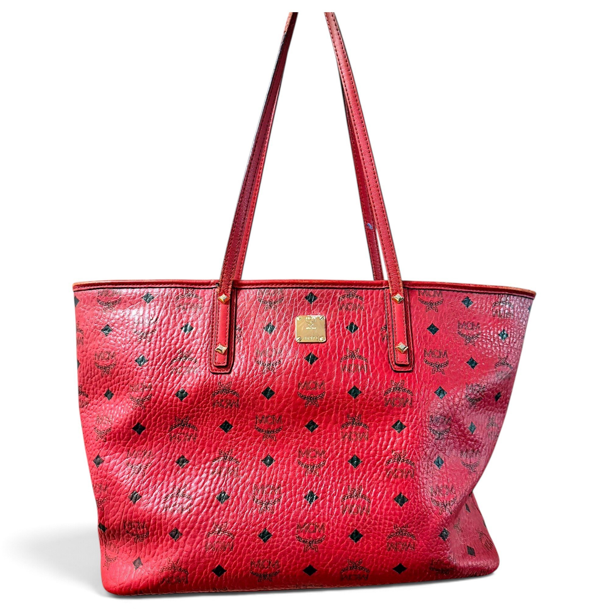 Leather tote
