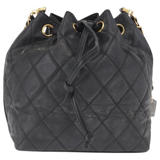 Patent leather handbag