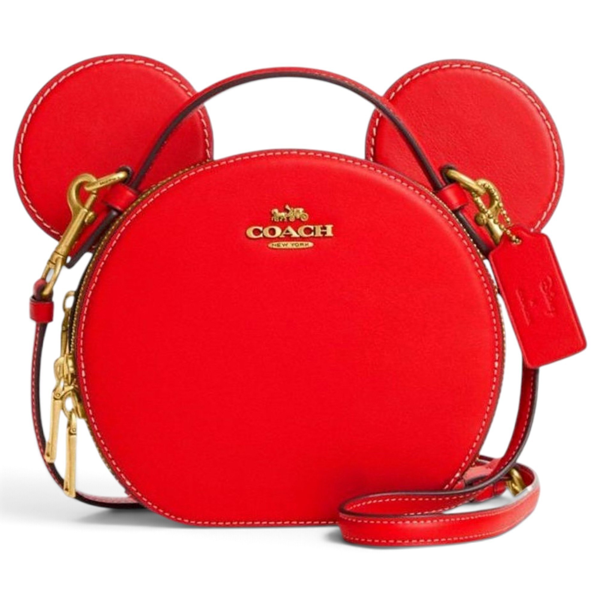 Leather crossbody bag