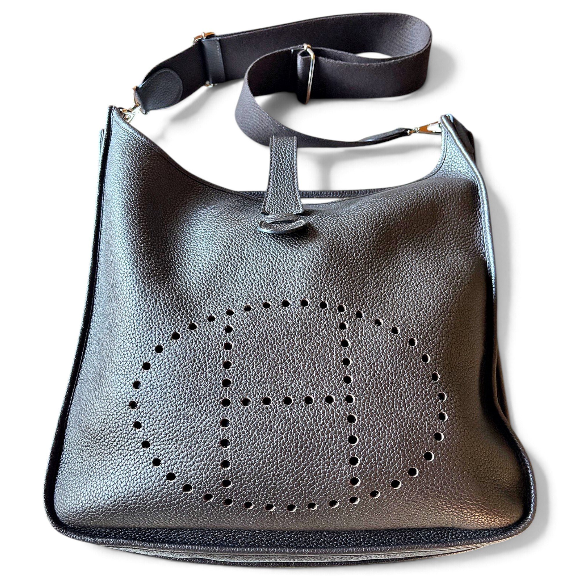 Evelyne leather crossbody bag