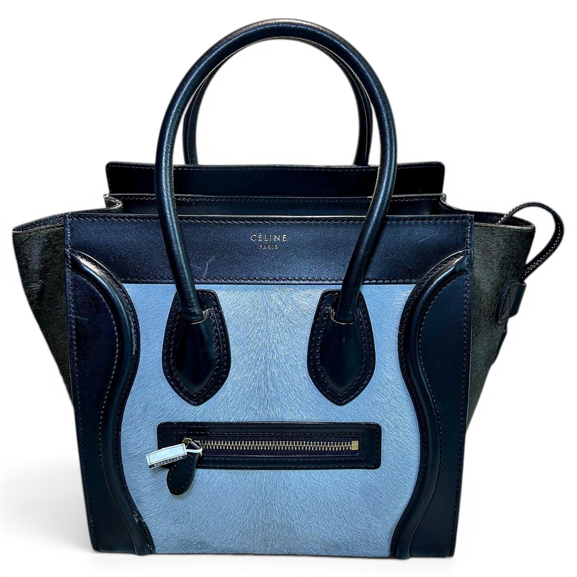 Luggage leather handbag