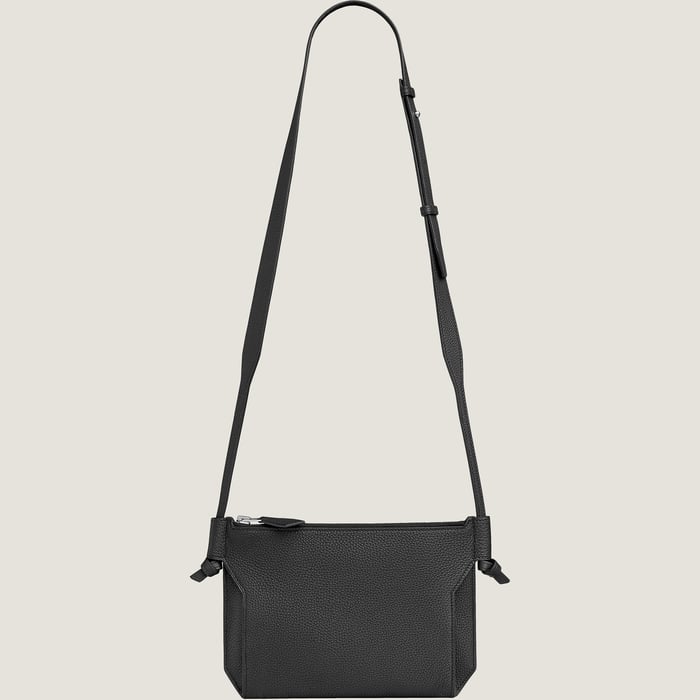 Noir Hermes Ultrapla 24 Bag