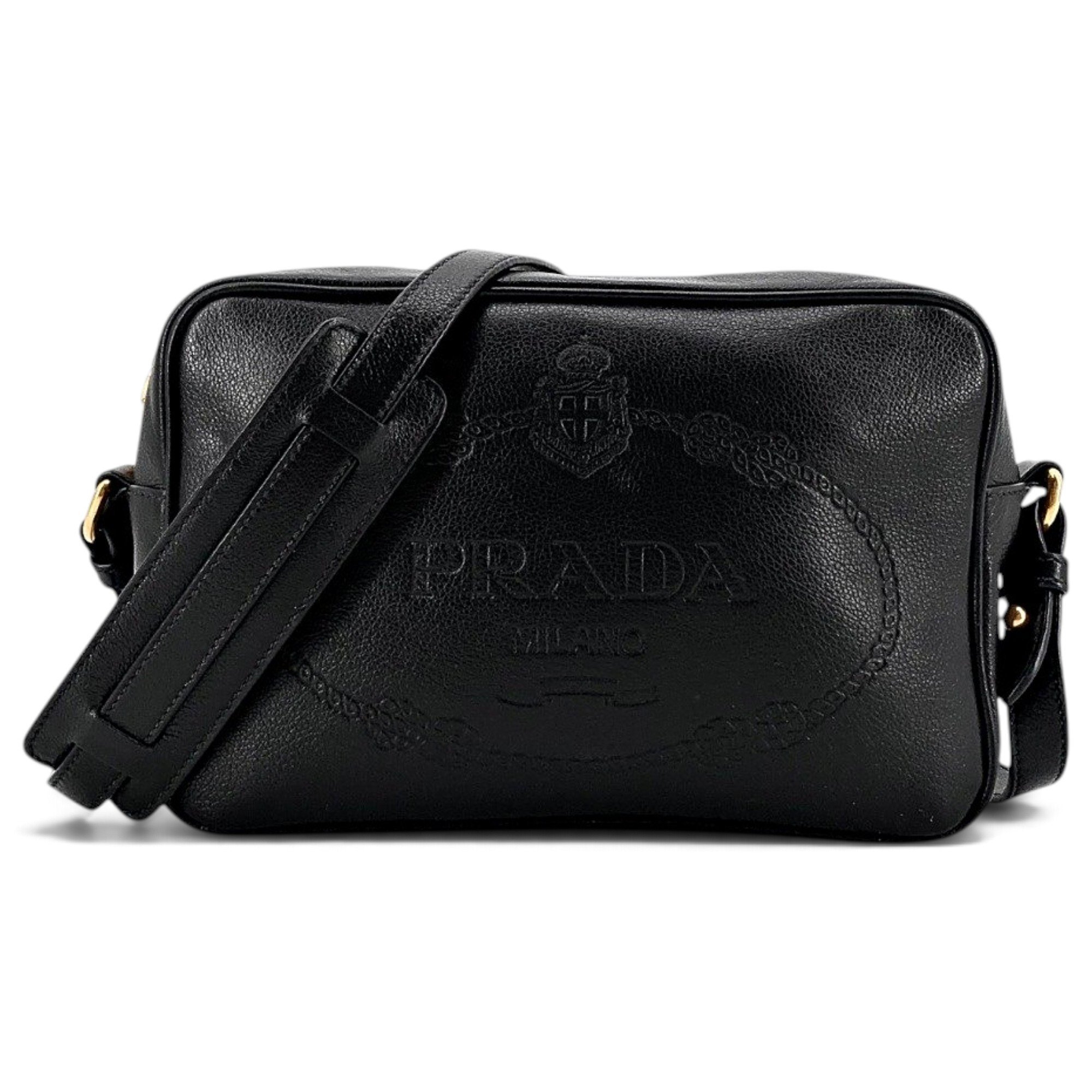 Leather crossbody bag