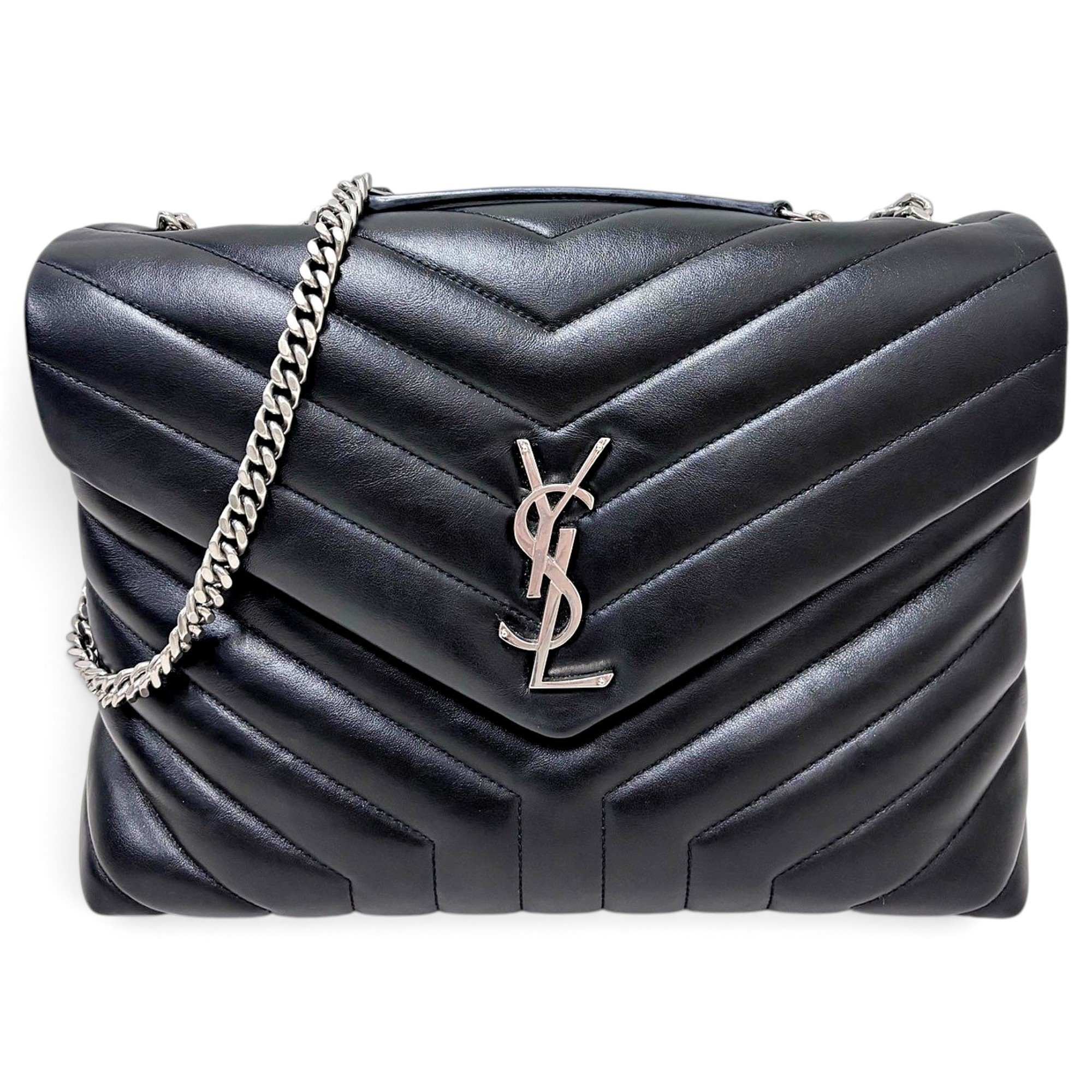 Loulou leather crossbody bag
