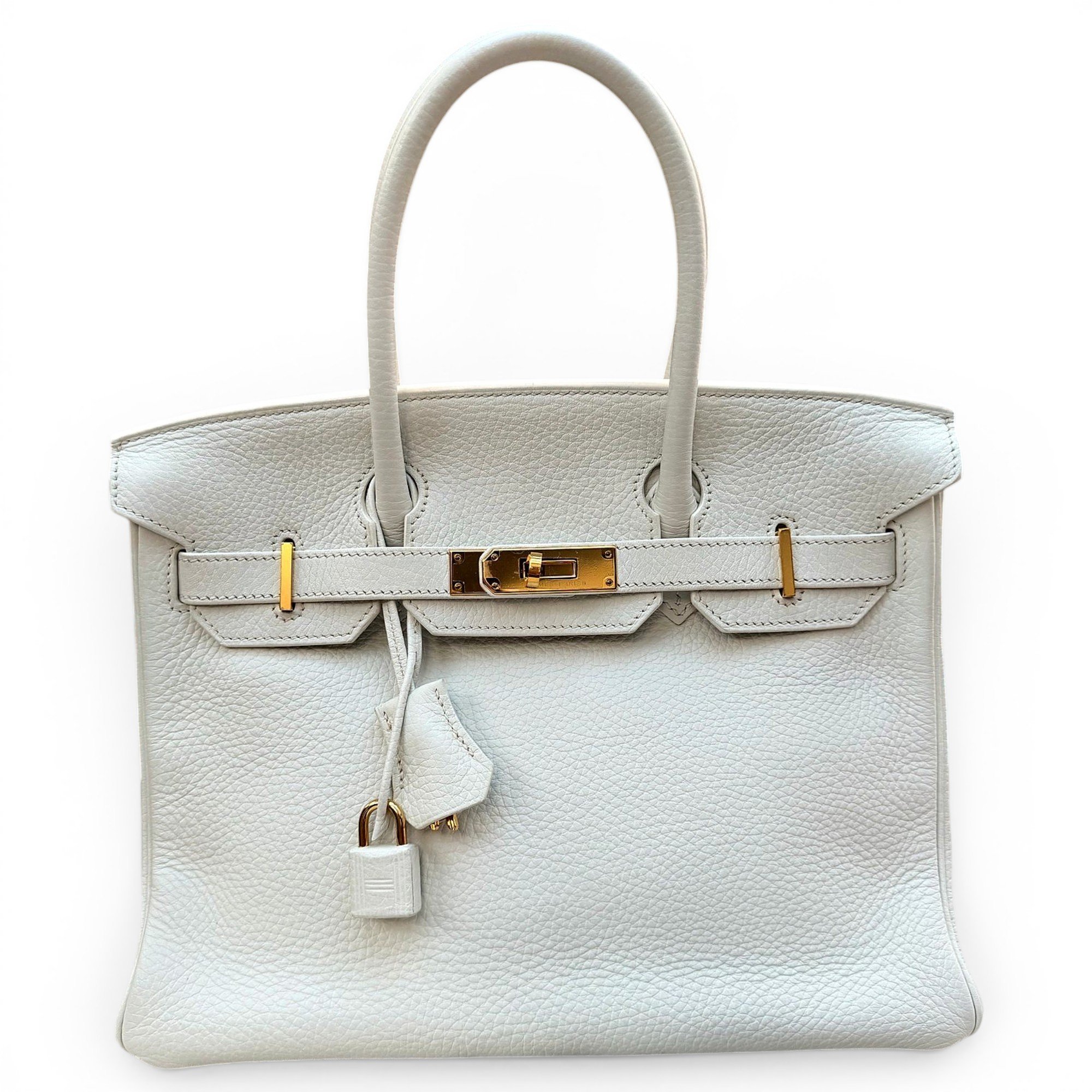 Birkin 30 leather handbag