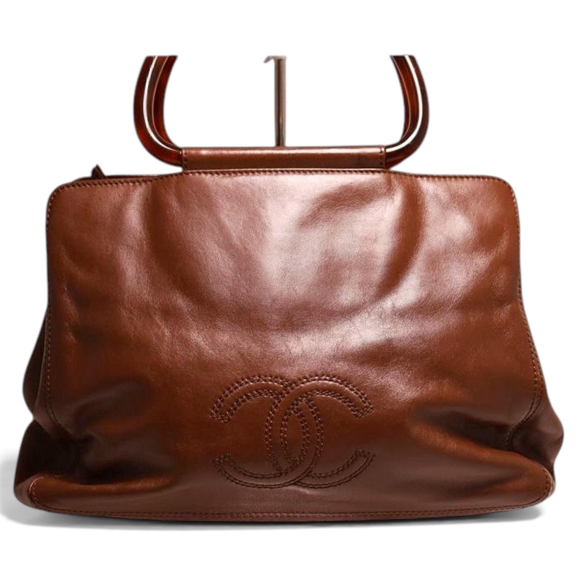 Leather handbag