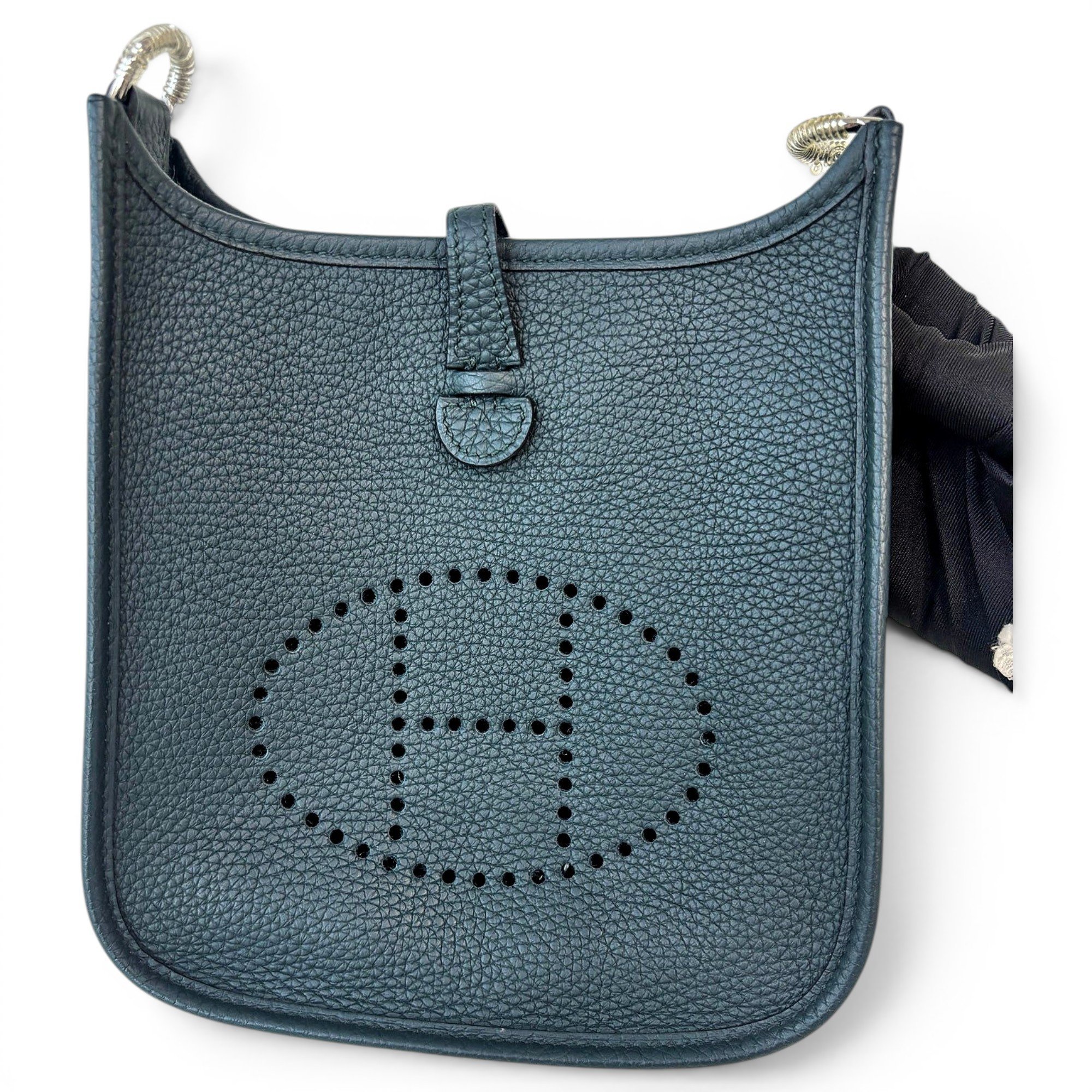 Mini Evelyne leather handbag