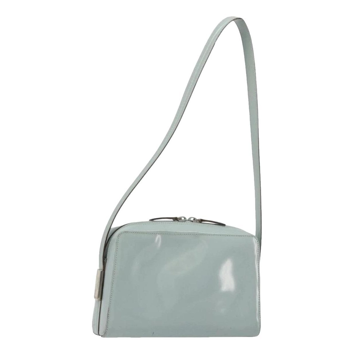 Patent leather handbag