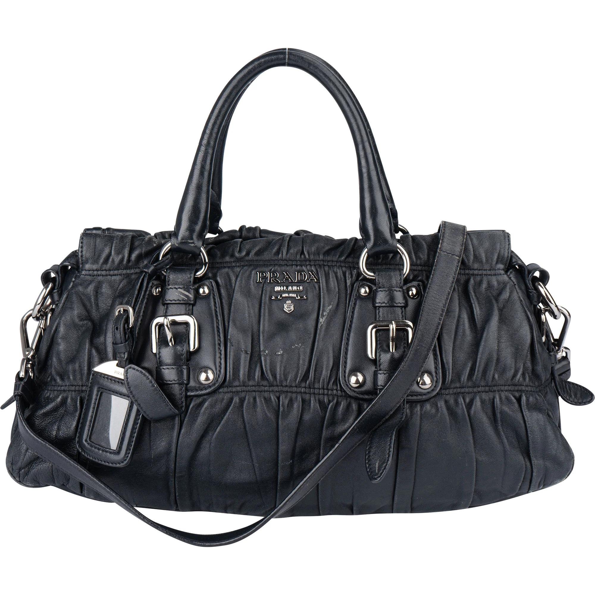 Diagramme leather satchel