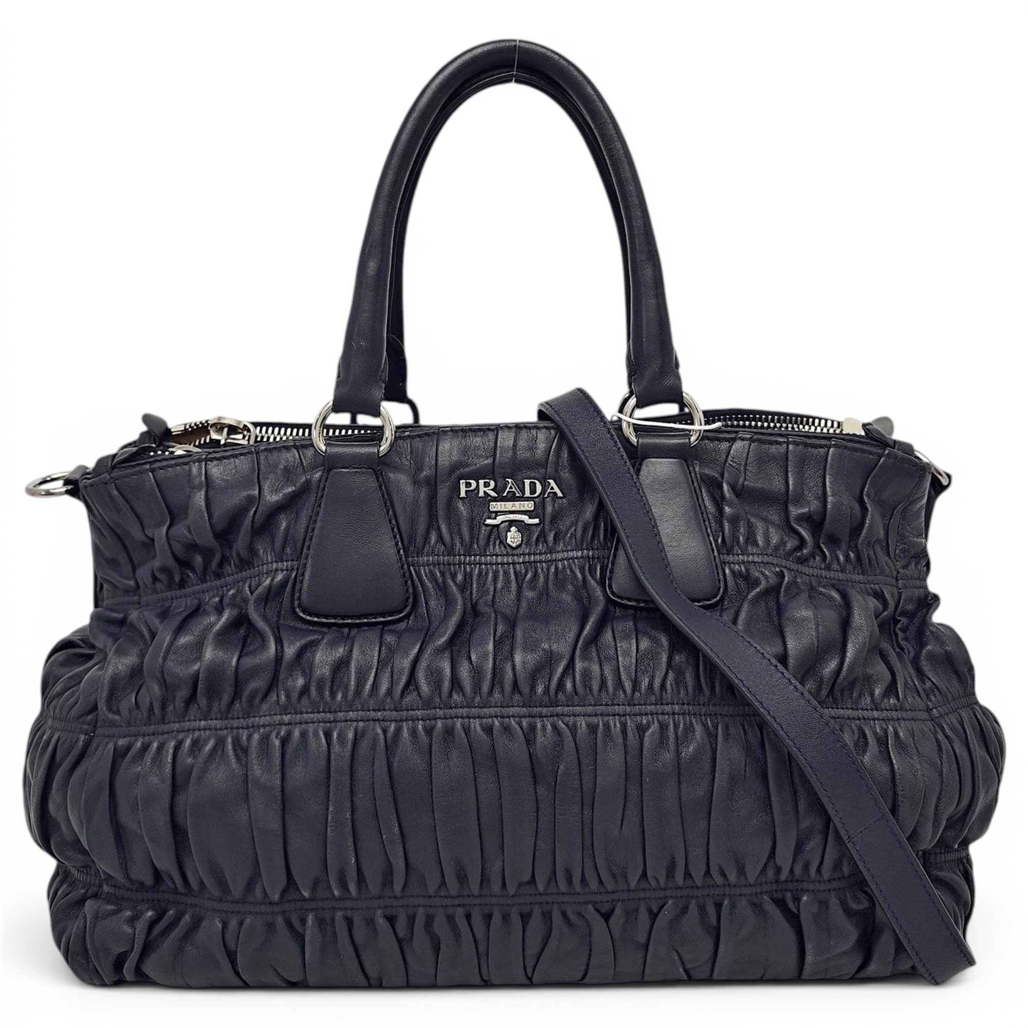 Leather handbag