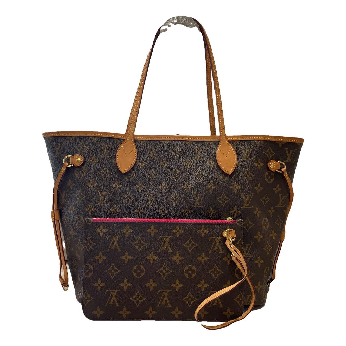 Neverfull leather tote