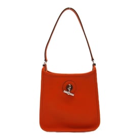 Hermes Vespa Handbag Orange Epsom Leather 2005