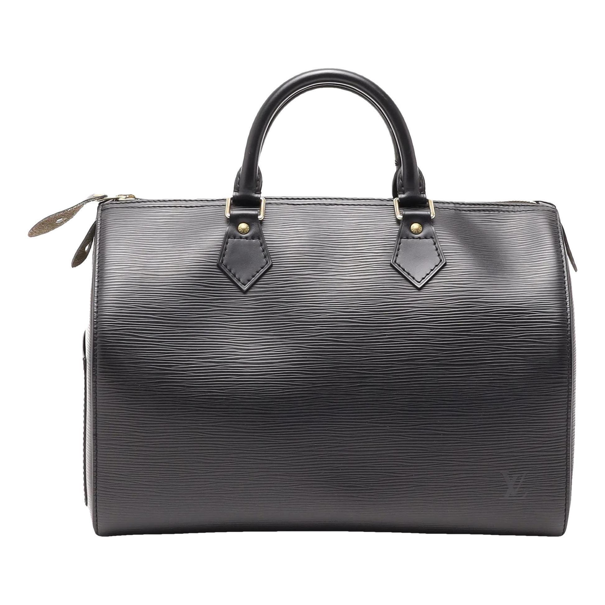 Speedy leather handbag