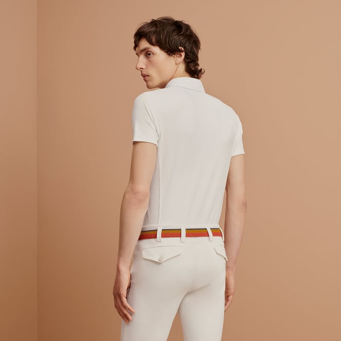 Blanc Jump Competition Polo Shirt