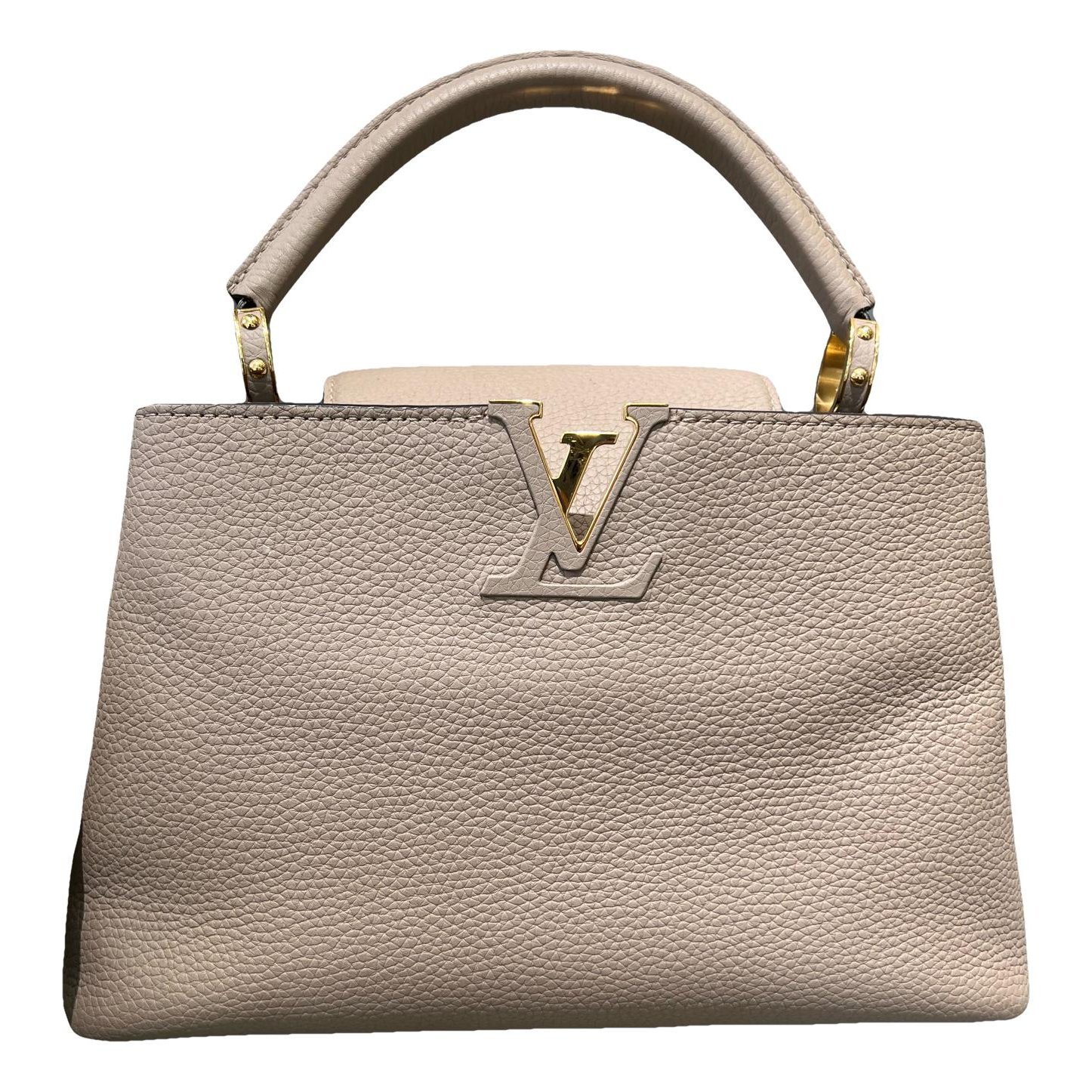 Capucines leather handbag