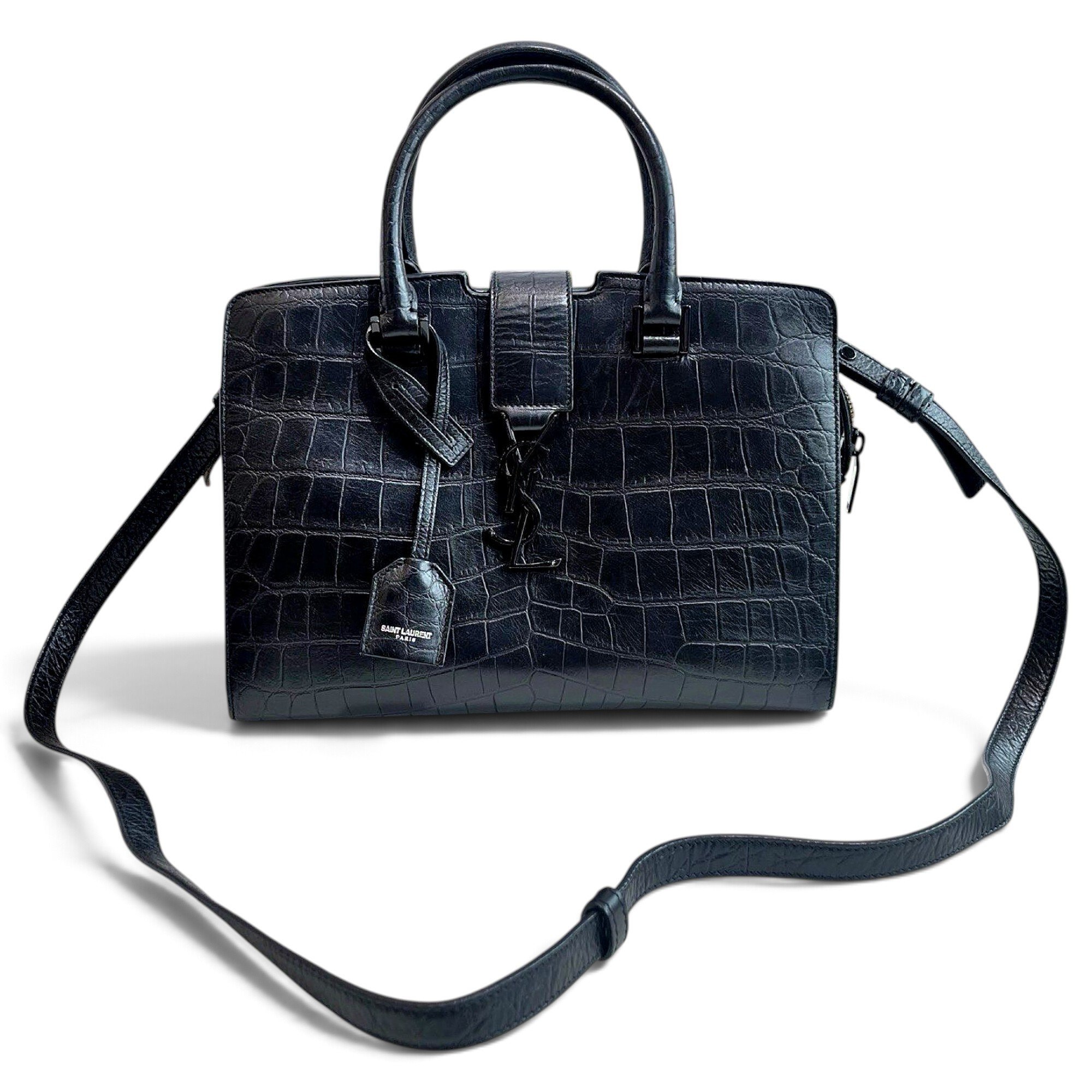Downtown leather handbag