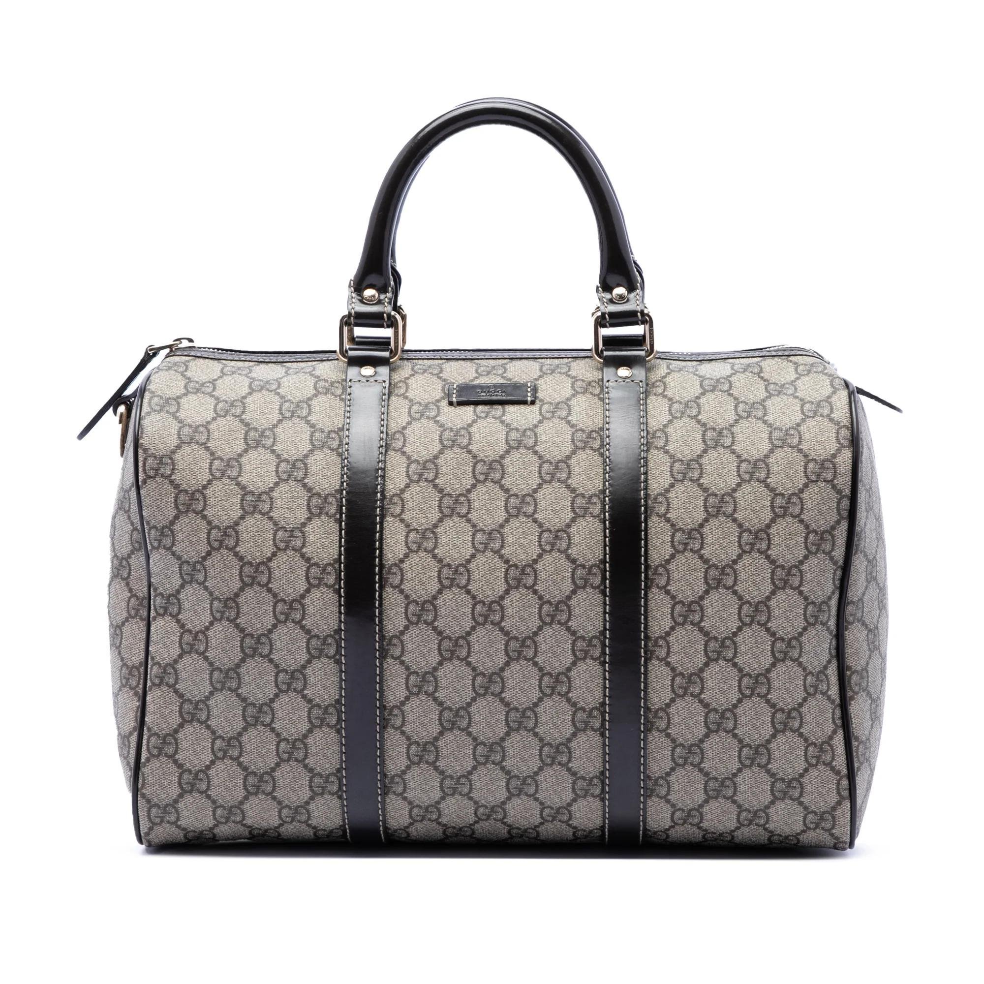 Boston leather bag