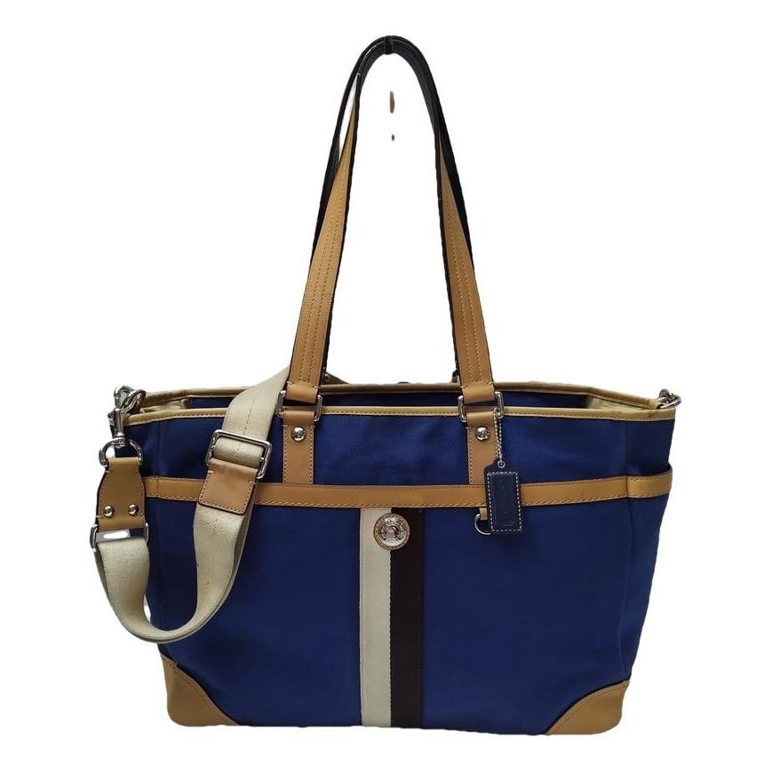 Leather tote