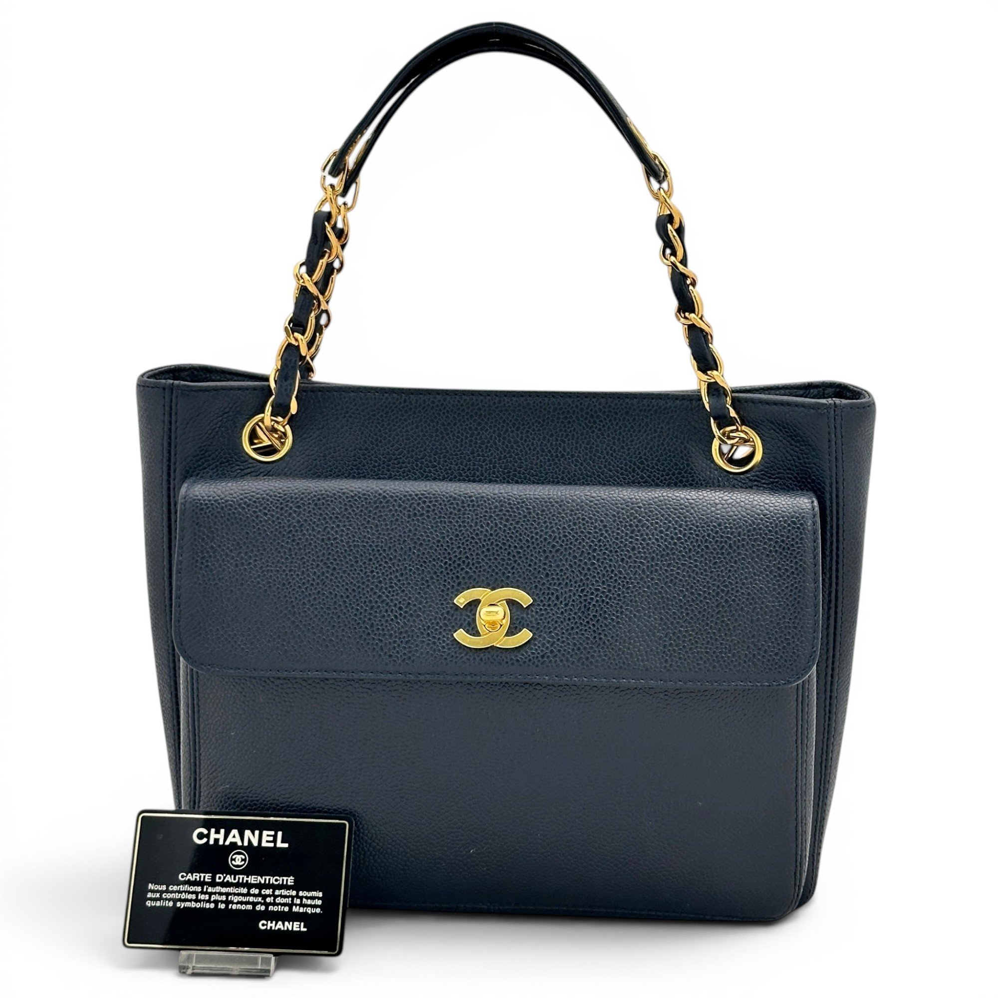 Leather handbag