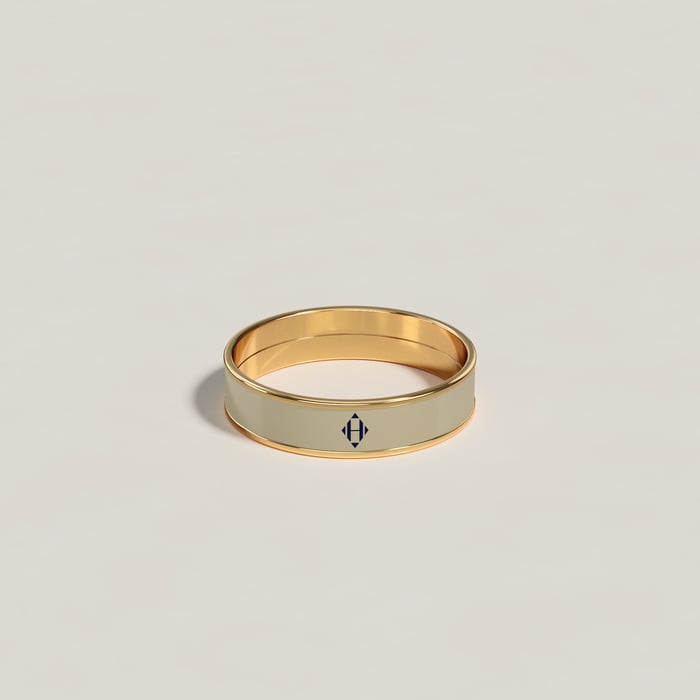 Marron Glacé Uni Ring, Small Model