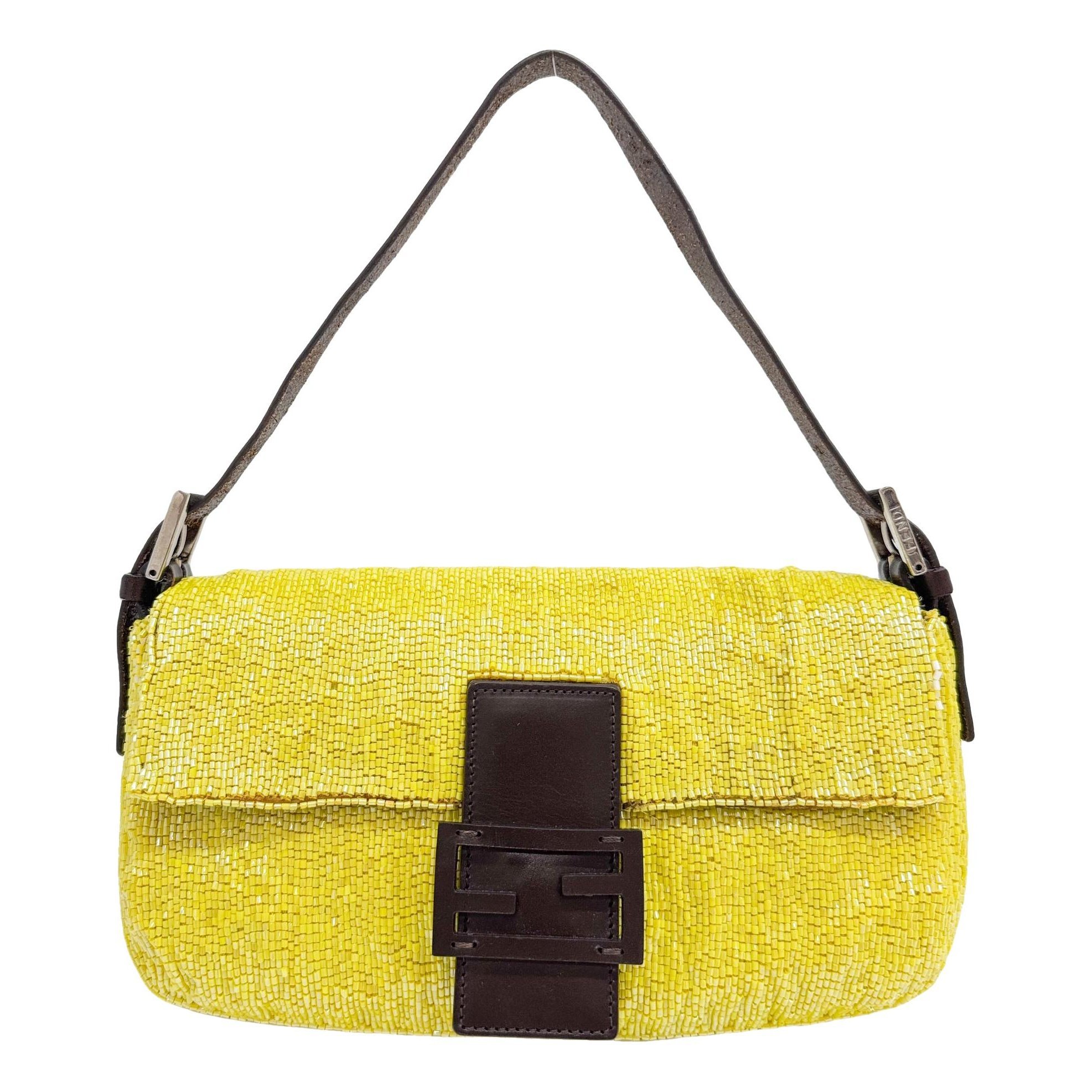 Baguette glitter handbag