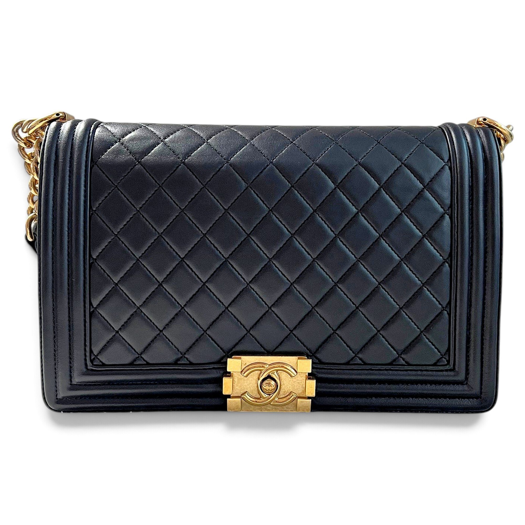 Boy leather crossbody bag
