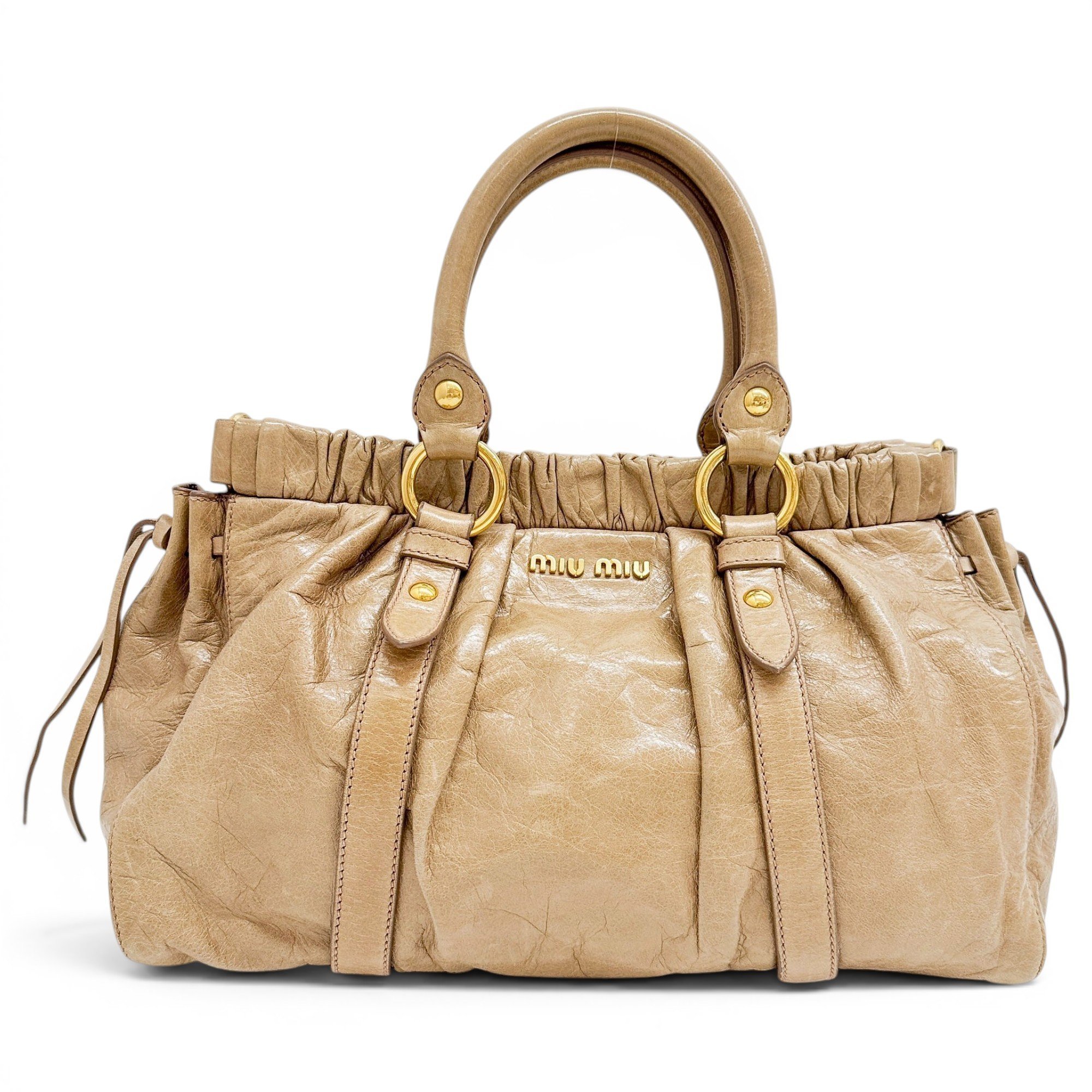 Vitello leather handbag
