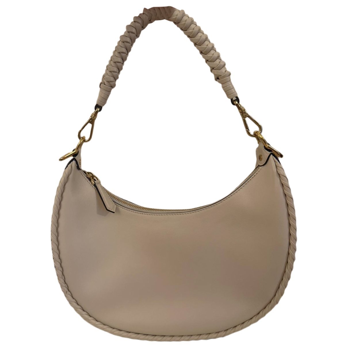 Fendigraphy leather handbag