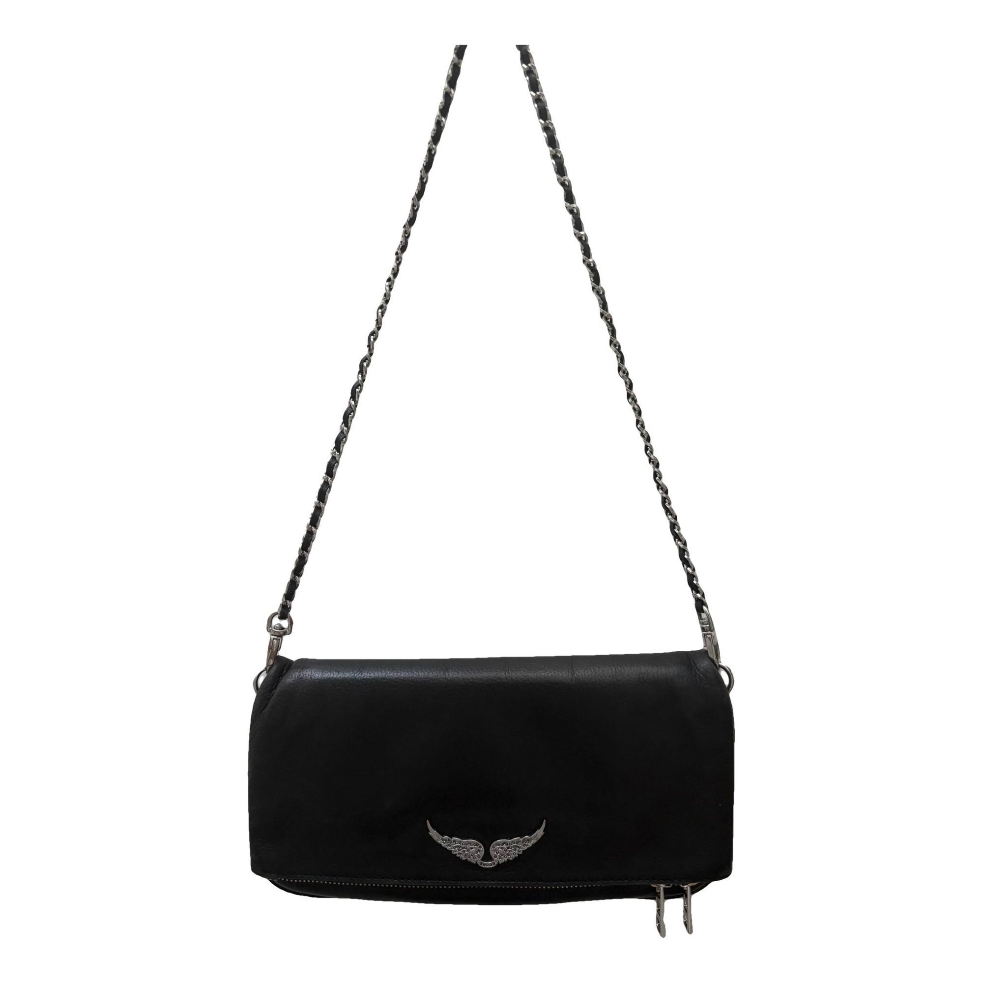 Rock leather crossbody bag