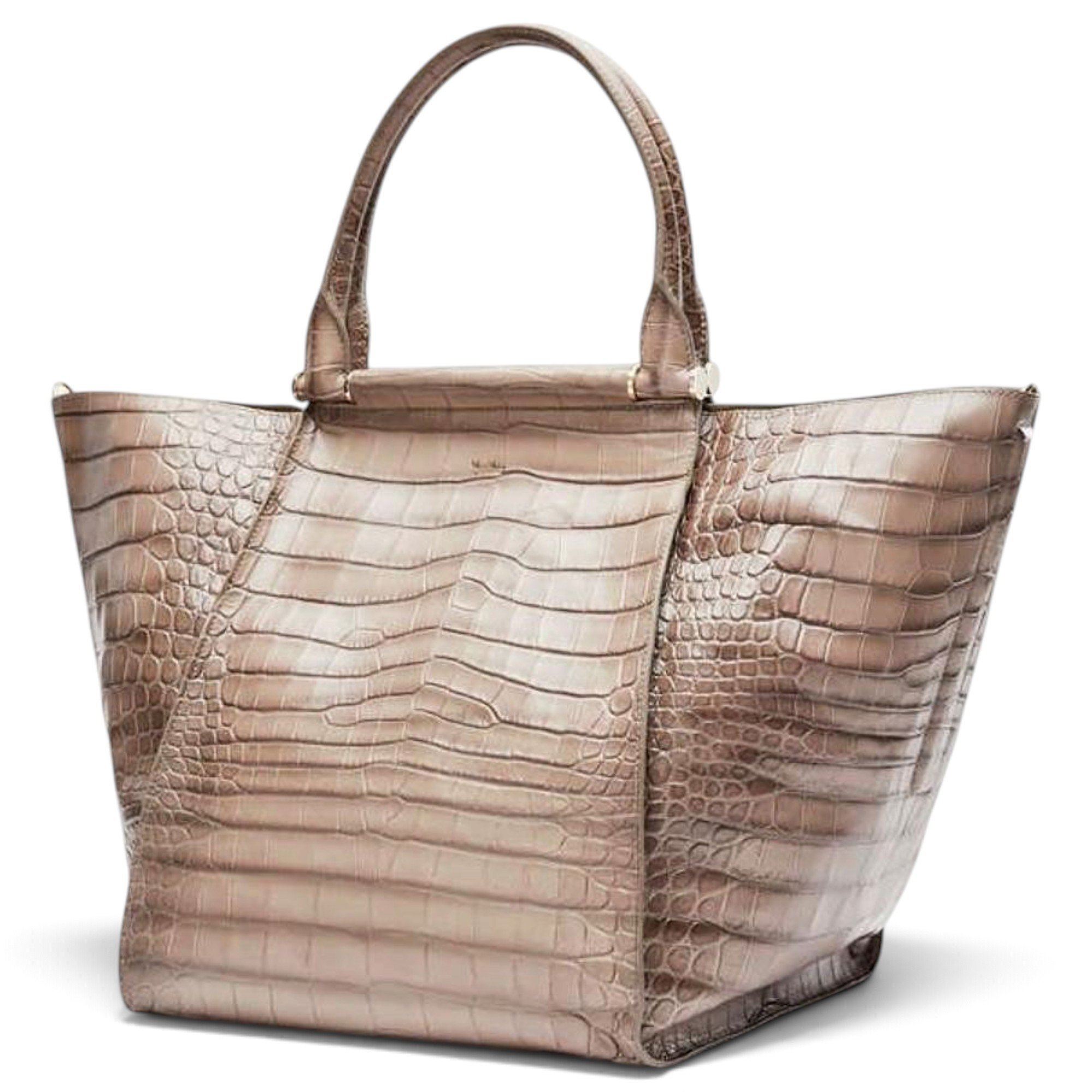 Leather travel bag