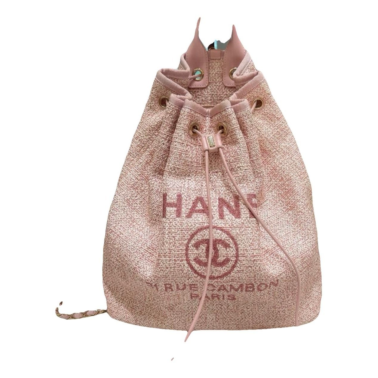 Deauville Chain tweed tote
