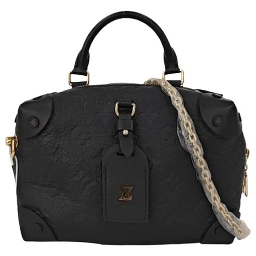 Petite Malle leather handbag