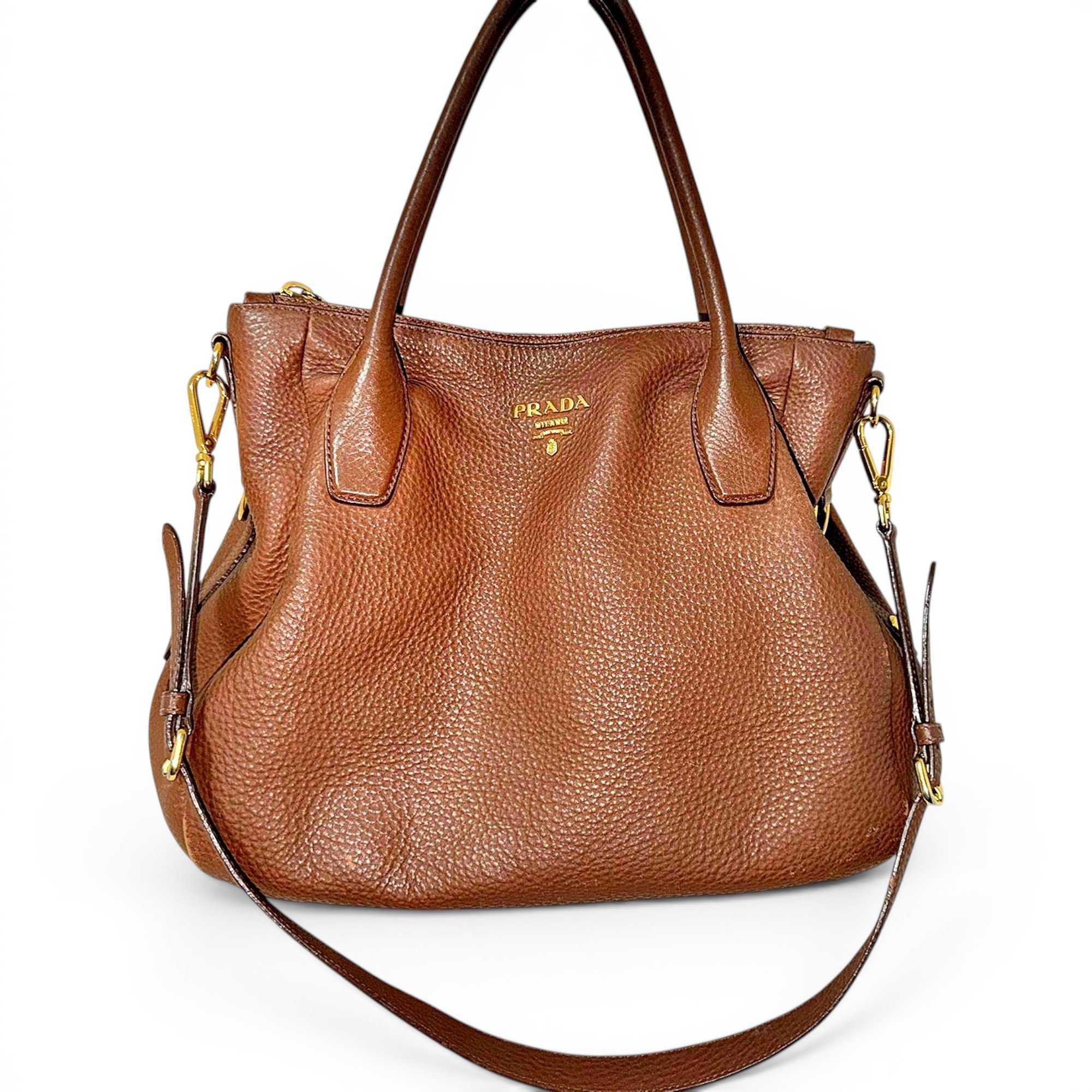Leather handbag