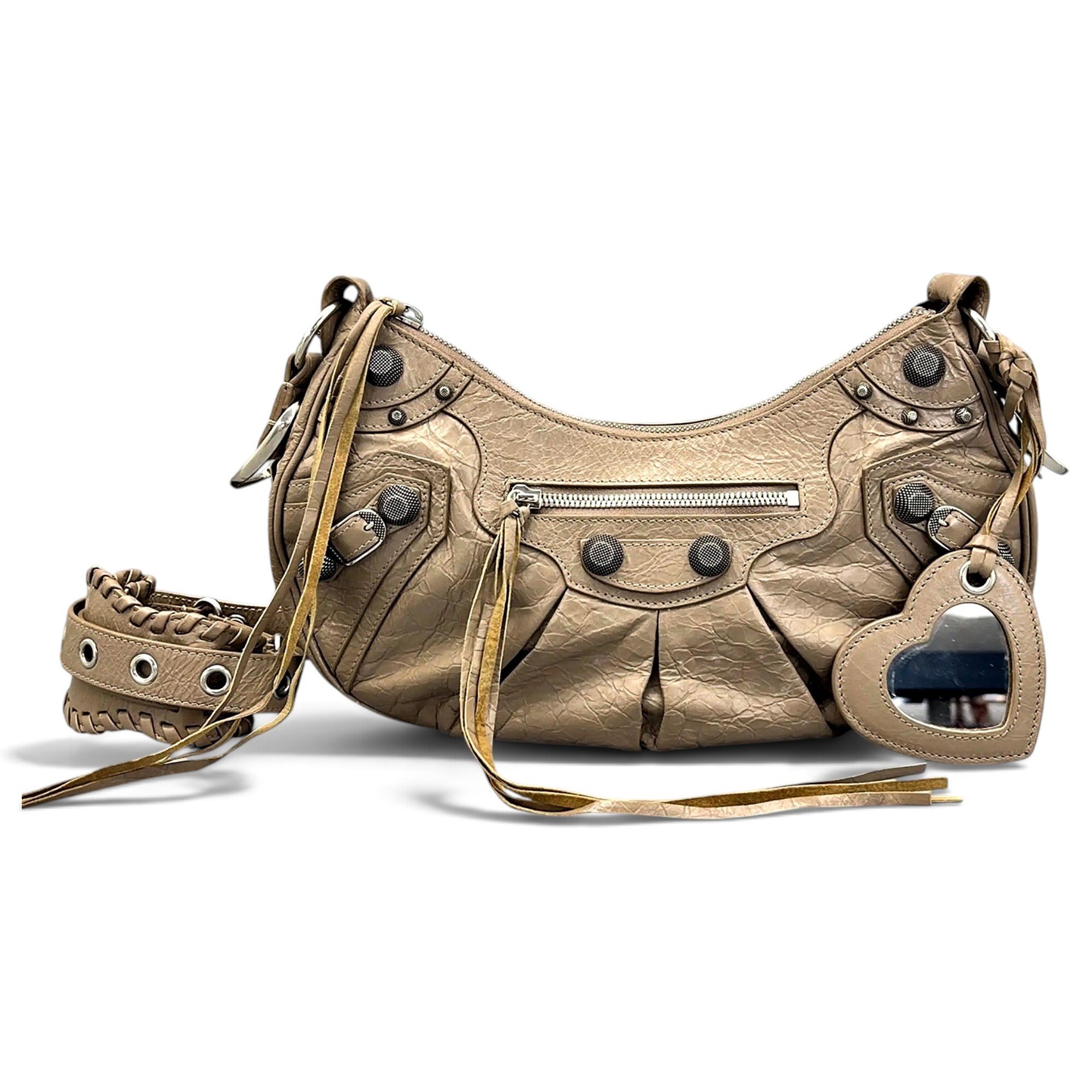 Le Cagole leather handbag