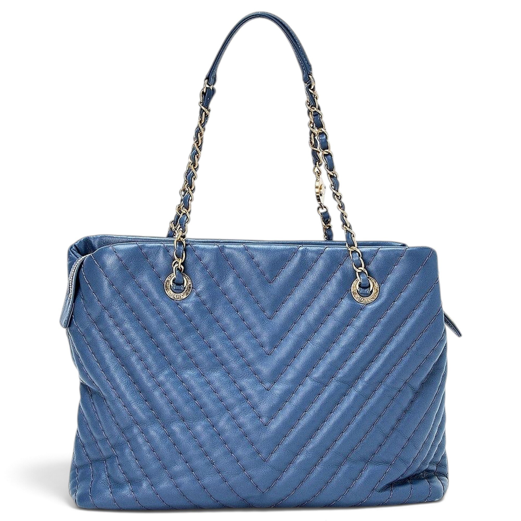 Leather tote