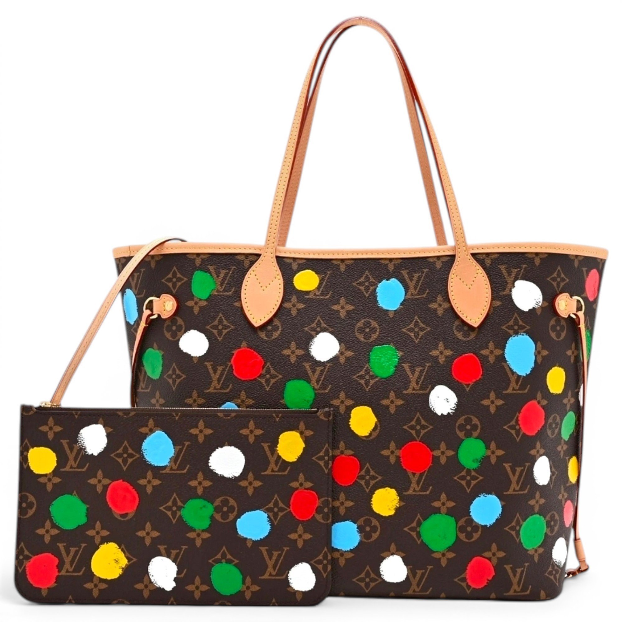 Neverfull leather tote