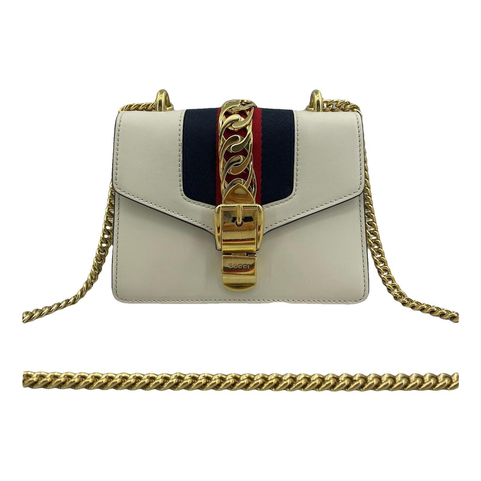 Sylvie Flap Chain leather handbag