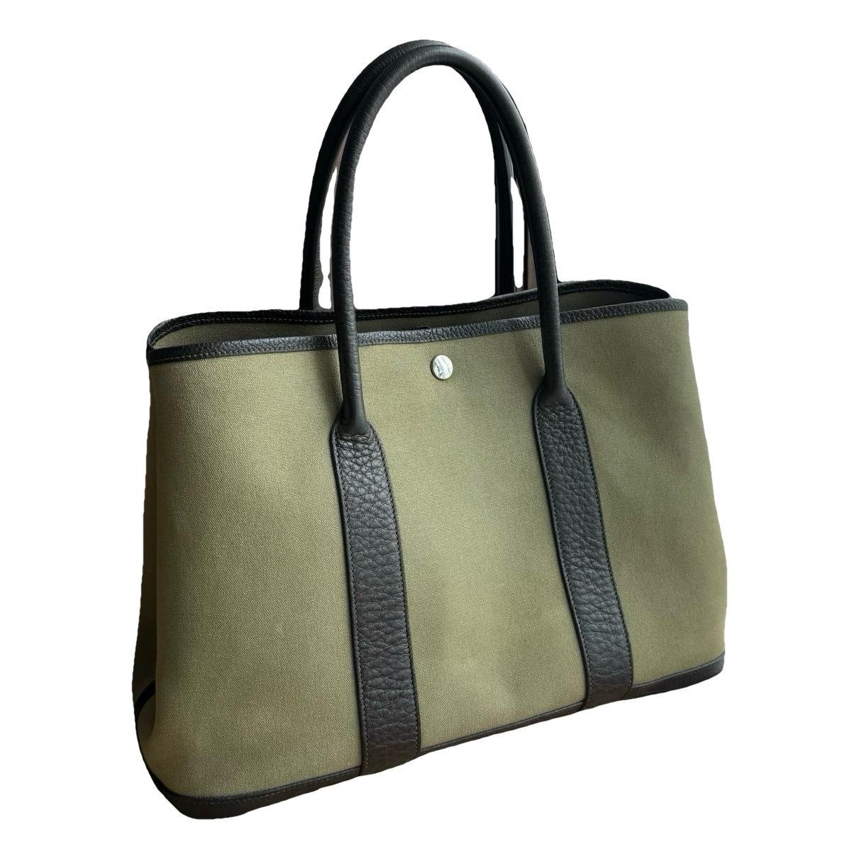 Garden Party leather handbag