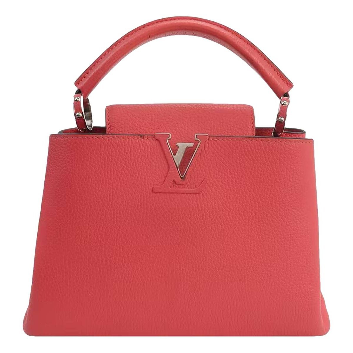 Capucines leather handbag