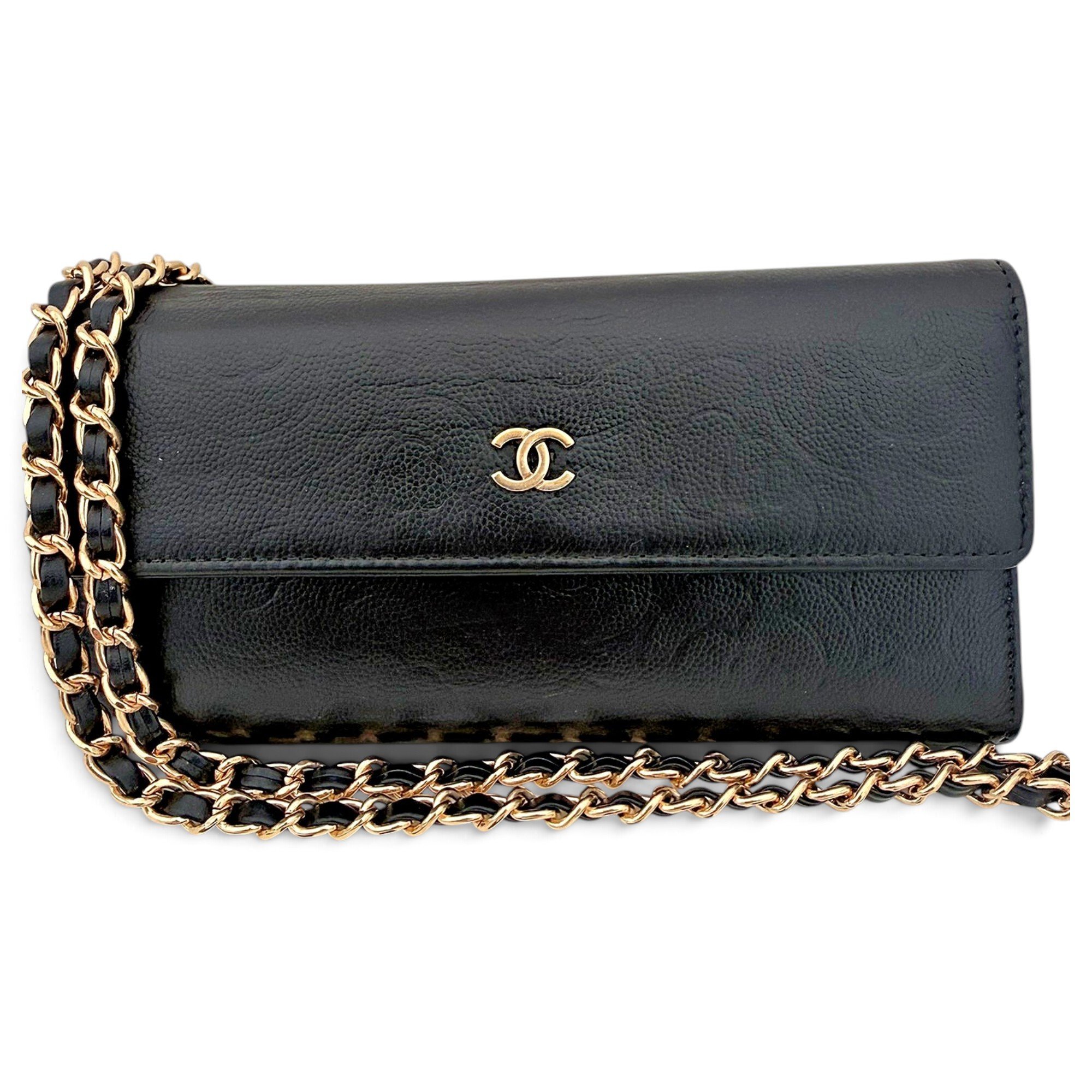 Wallet On Chain Timeless/Classique leather crossbody bag